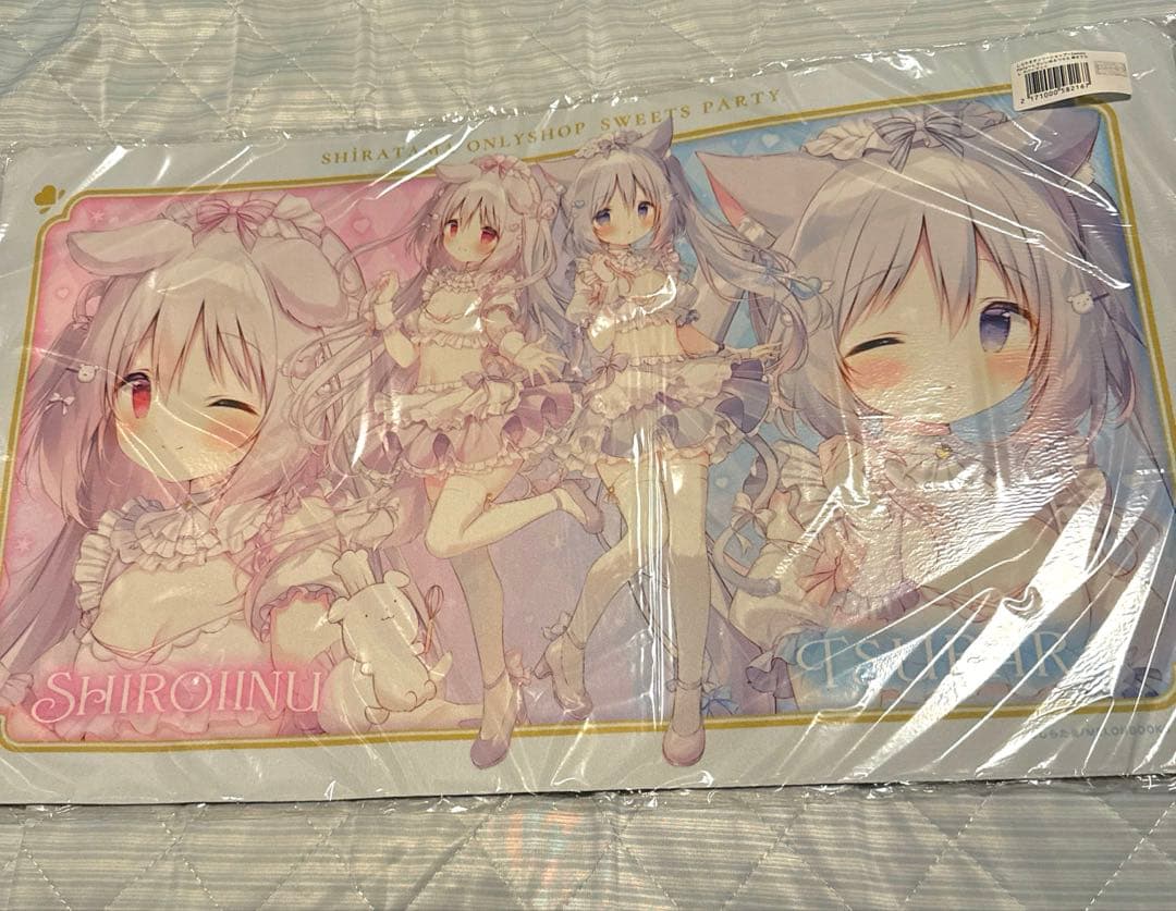 しらたま　オンリーショップ　ラバーデスクマット　しらたまこ