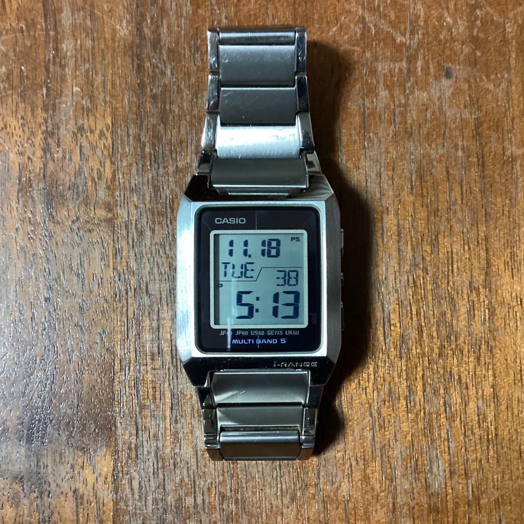 CASIO i-Range MULTI BAND 5 デジタル腕時計