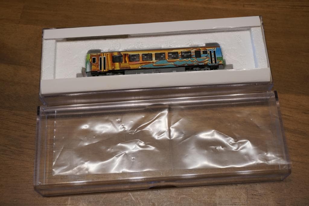 TOMIX製 キハ120系　美祢線　「美祢号ラッピング車両」　M車