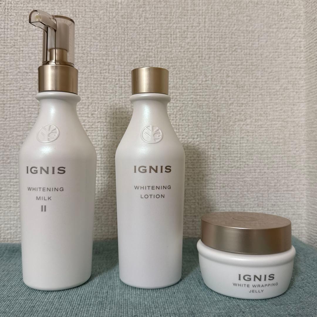 イグニス ホワイトニング 乳液 化粧水 ラッピングジェリーセット