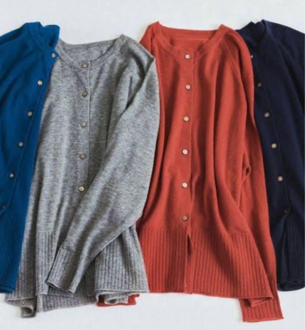 ꕤ新品ꕤ北欧暮らしの道具店 / コーデがまとまるカーディガン①グレー