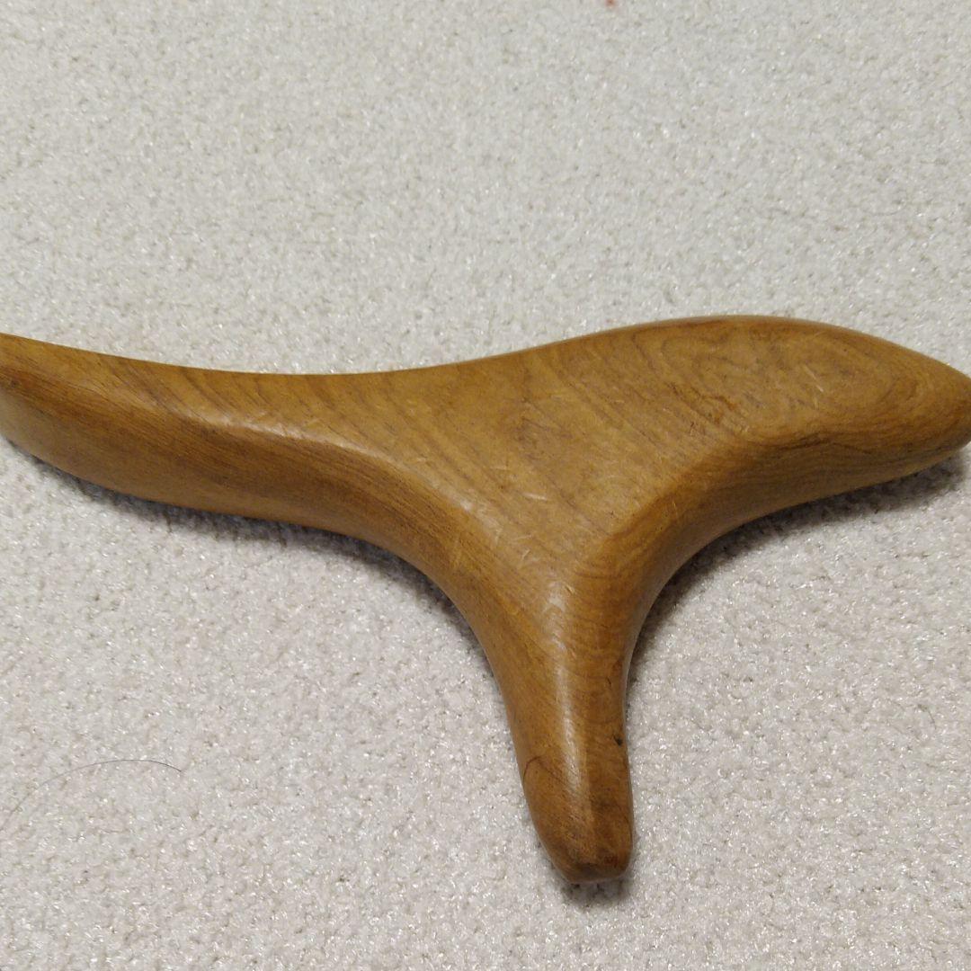 ツボ押し棒 オカリナ型マッサージ棒 首