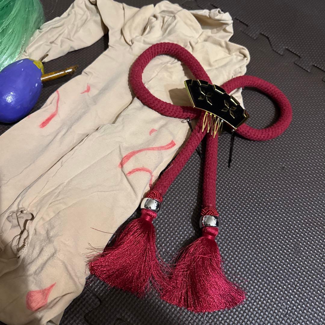 原神　三分妄想　久喜忍　衣装、ウィッグ、小物、靴