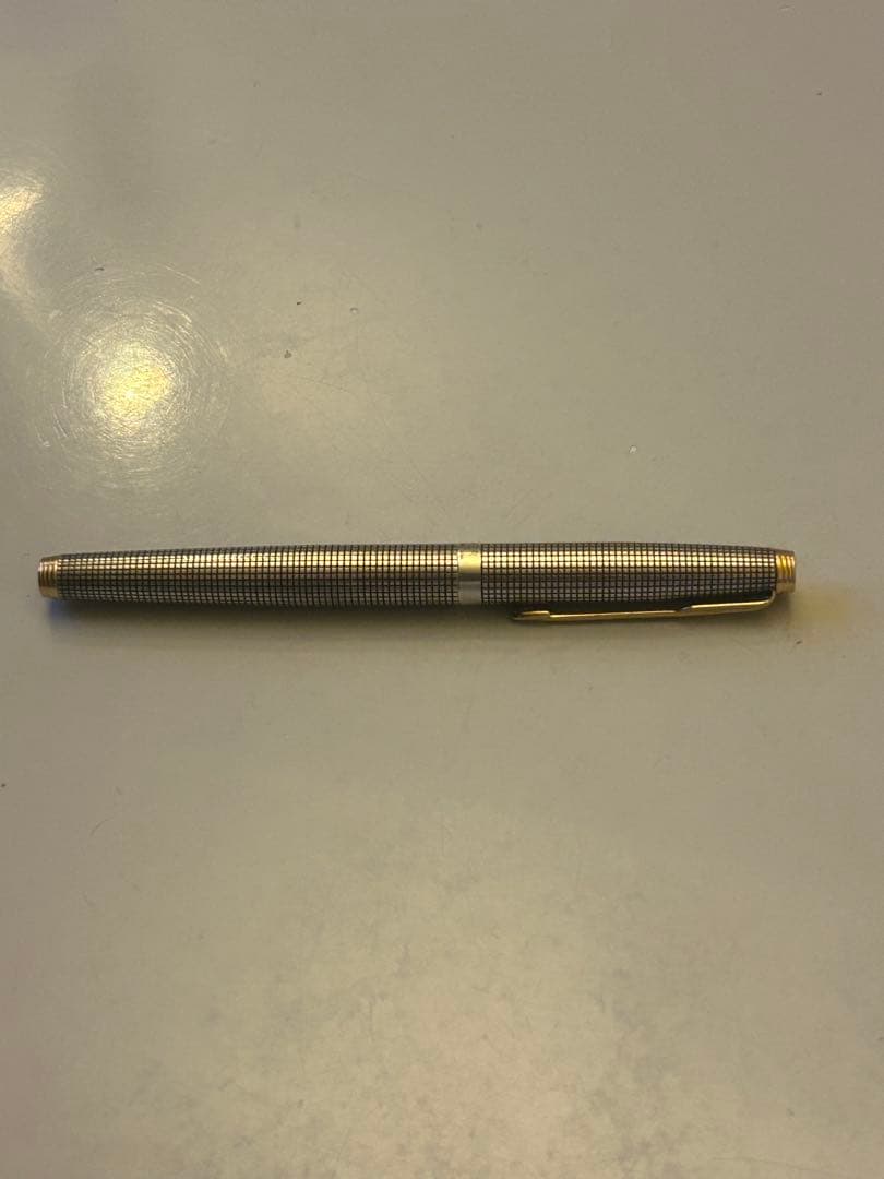 「スターリングシルバー、ペン先14K」万年筆 パーカー（Parker ）