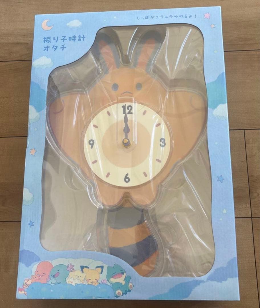 ポケモンセンター 振り子時計 Little Daydream オタチ