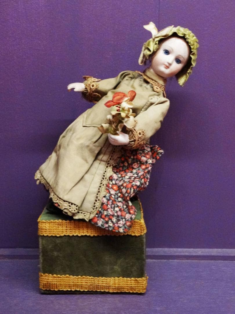 ★オルゴール ビスクドール からくり人形 アンティークドール アンティーク