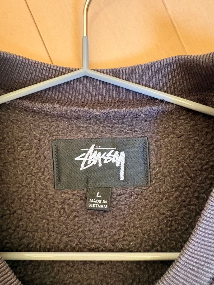 STUSSY INT. ラグランスリーブ スウェット L