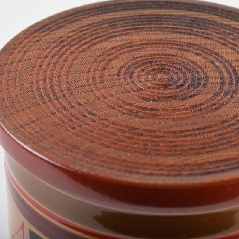 茶道具　独楽塗　草文　切立煙草入　莨壷　C　9008