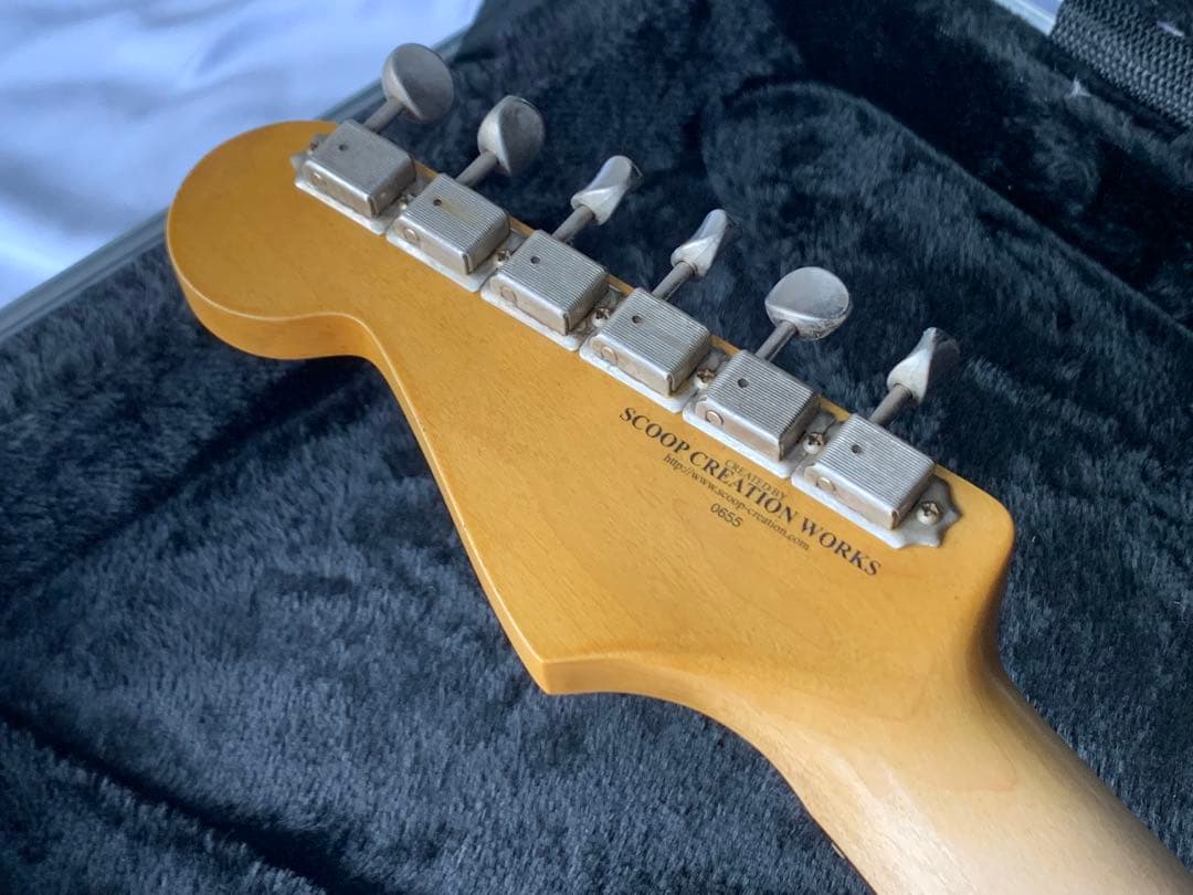 ギター SCOOP CREATION WORKS ST-62 fiesta red