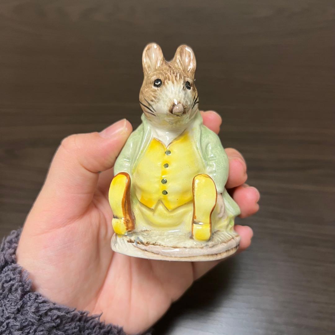 【英国製】ベスウィック ピーターラビット フィギュリン 6体セット 陶器 置物