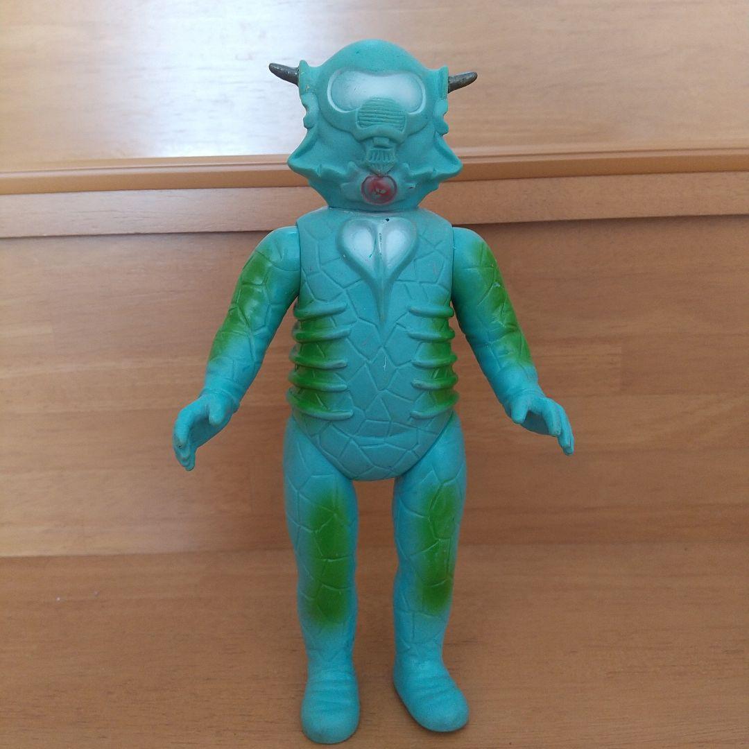 音波怪人ベル星人 ウルトラマンセブン ソフビ ブルマァク 希少