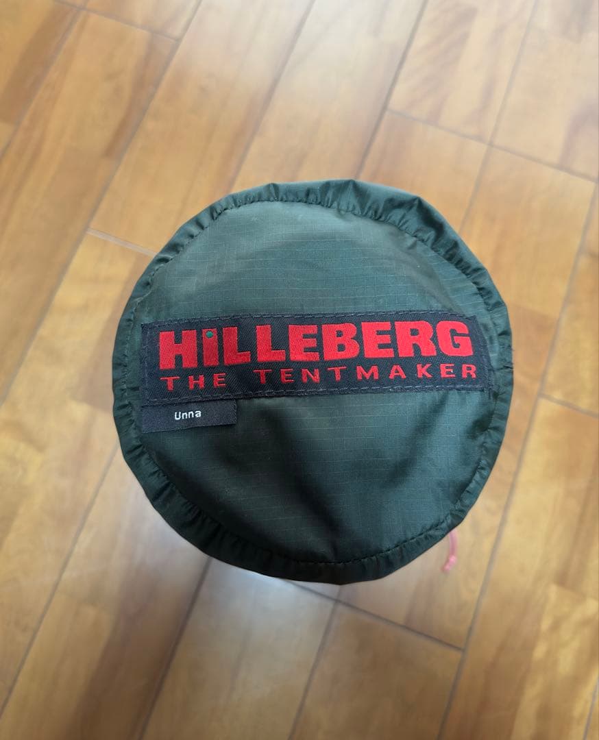 ヒルバーグ ウナ グリーン フットプリント付き Hilleberg Unna