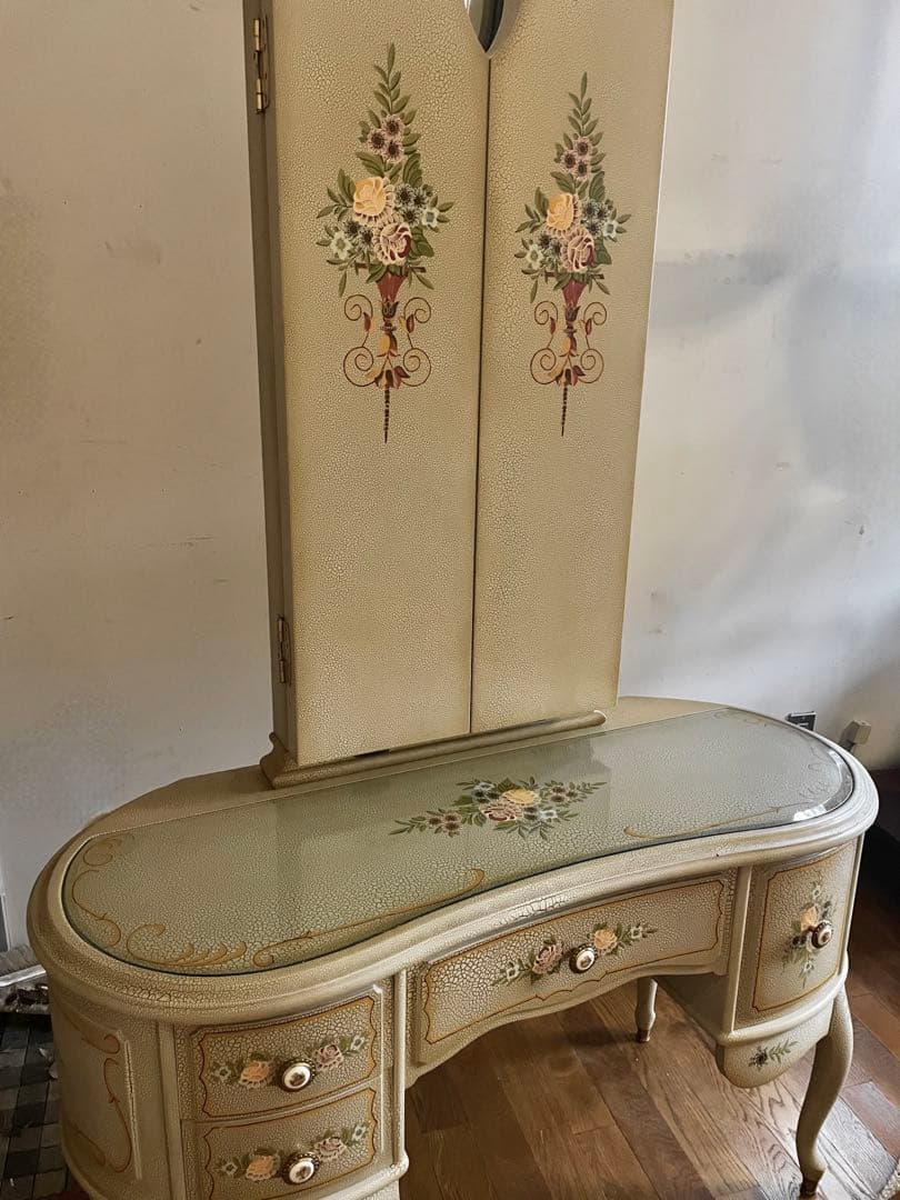 Keiさま専用　 ロココ調　ドレッサー　鏡台　France Mirror