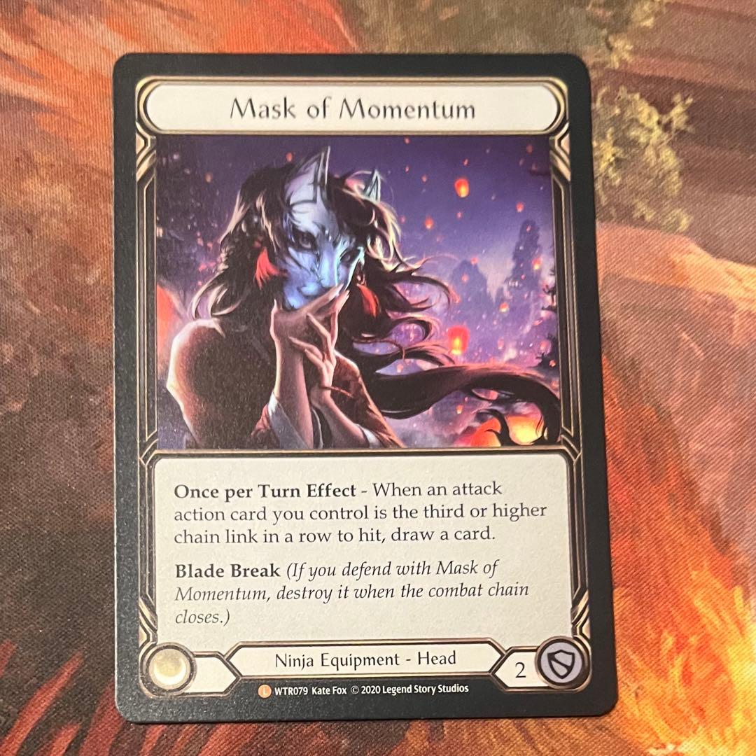 【Fab】Mask of Momentum 機運の仮面 RF WTR-UL079