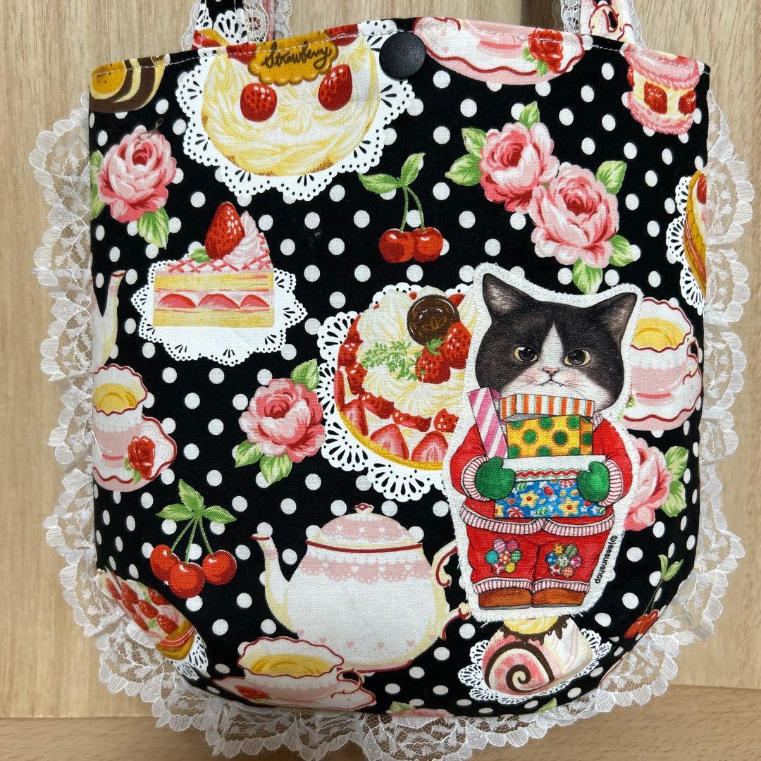 ハンドメイド　ころりんトート　コヤンイサムチョン☆両面クリスマスあんこちゃん☆