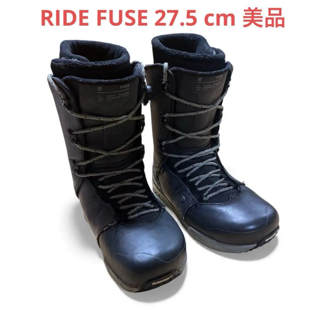 ride スノーボードブーツ fuse 27.5 boa フリースタイル