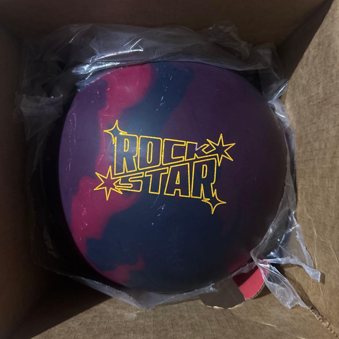 ROCK STAR ボウリングボール 15ポンド　ロトグリップ