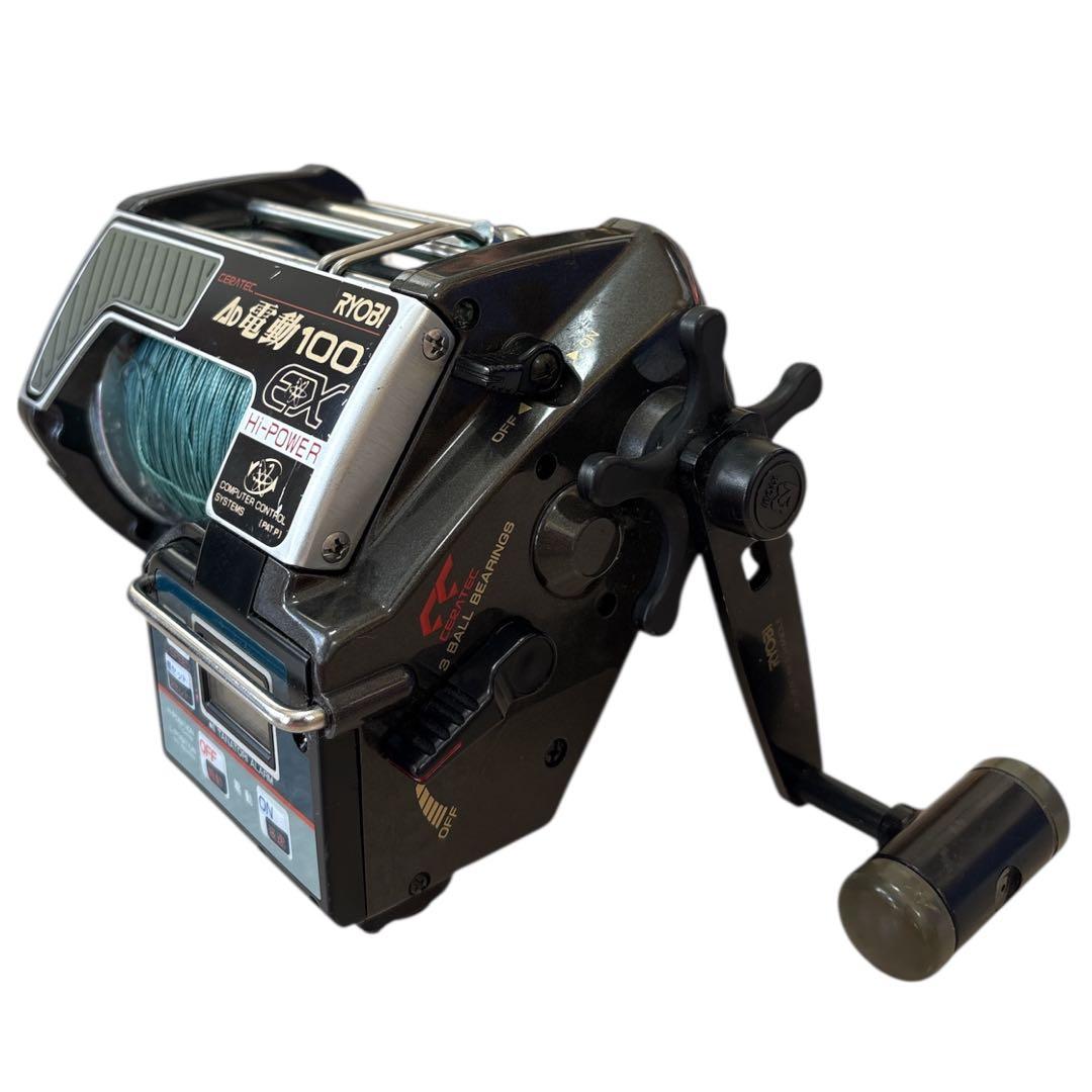 RYOBI リョービ AD電動100 ハイパワーEX リール 中古品