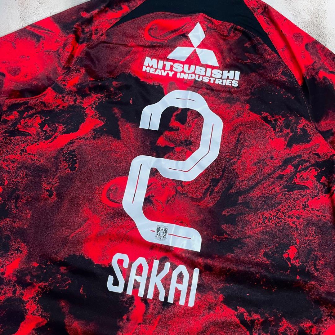 【極美品】2024 浦和レッズ #2 酒井宏樹 ホーム ユニフォーム NIKE