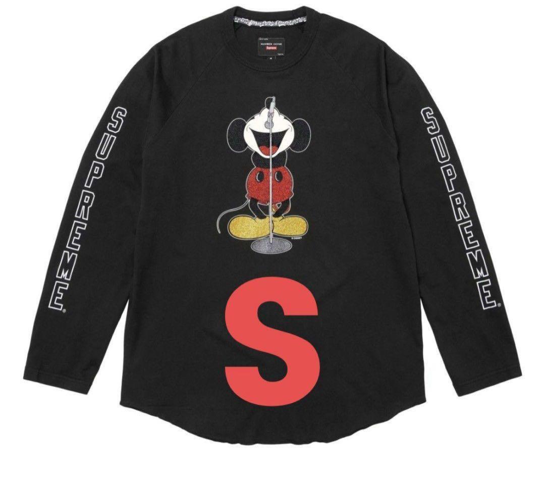トップス supreme Number(N)ine Mickey Mouse Raglan