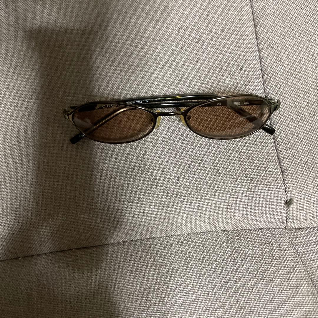 GUCCIイタリア製ブラウンレンズサングラス
