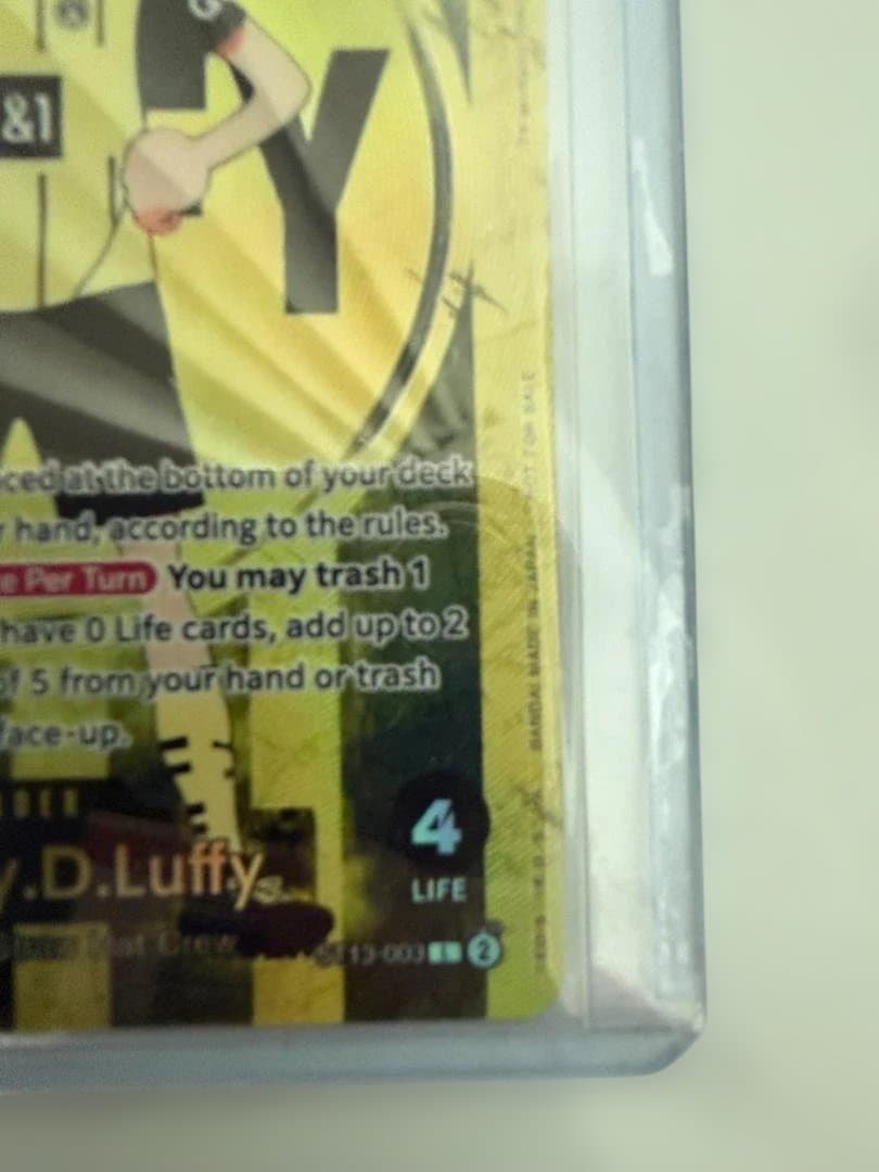 ドルトムント x ワンピース ルフィ限定コラボカード 英語版