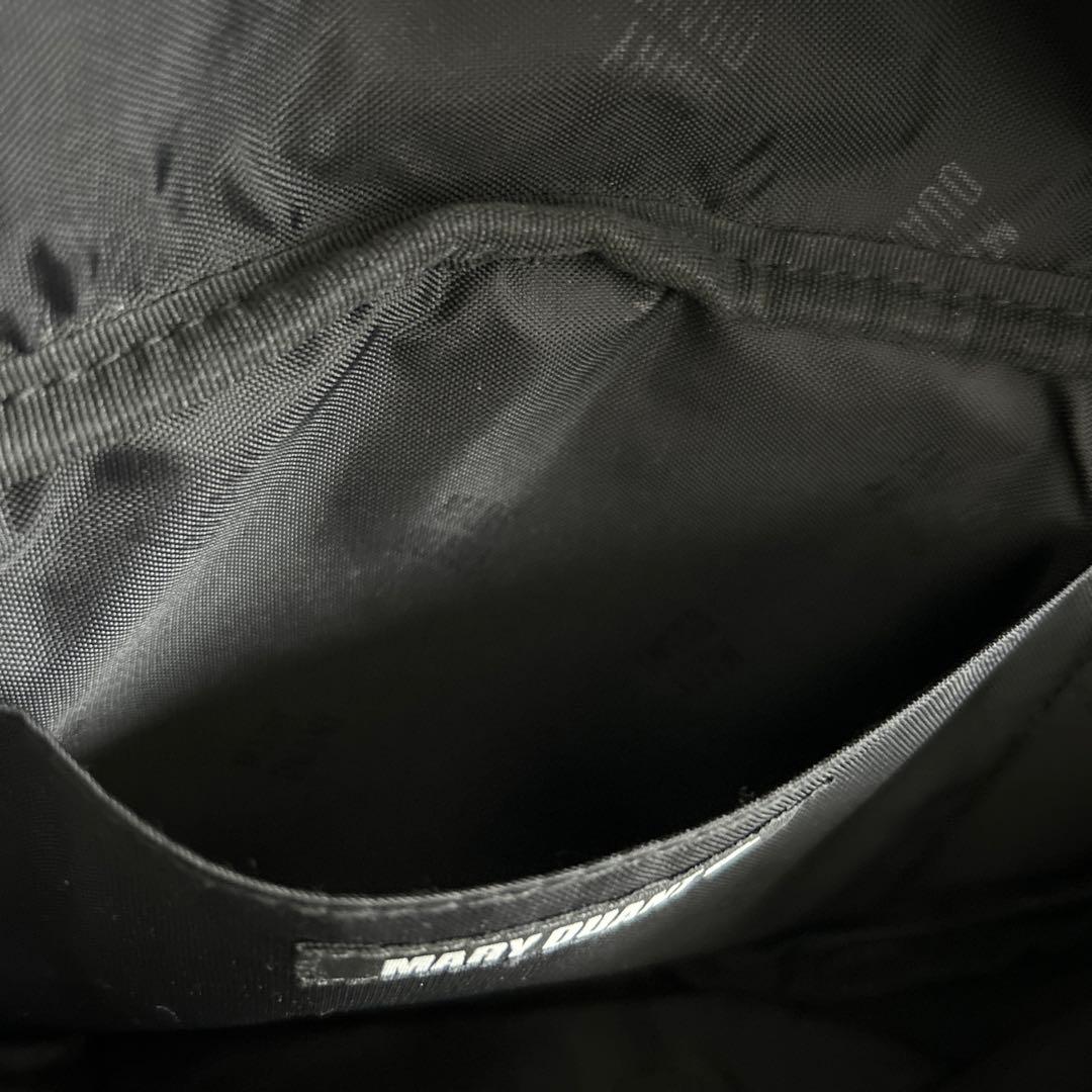 マリークワント ボディバッグ ウエストバッグ デイジー ブラック