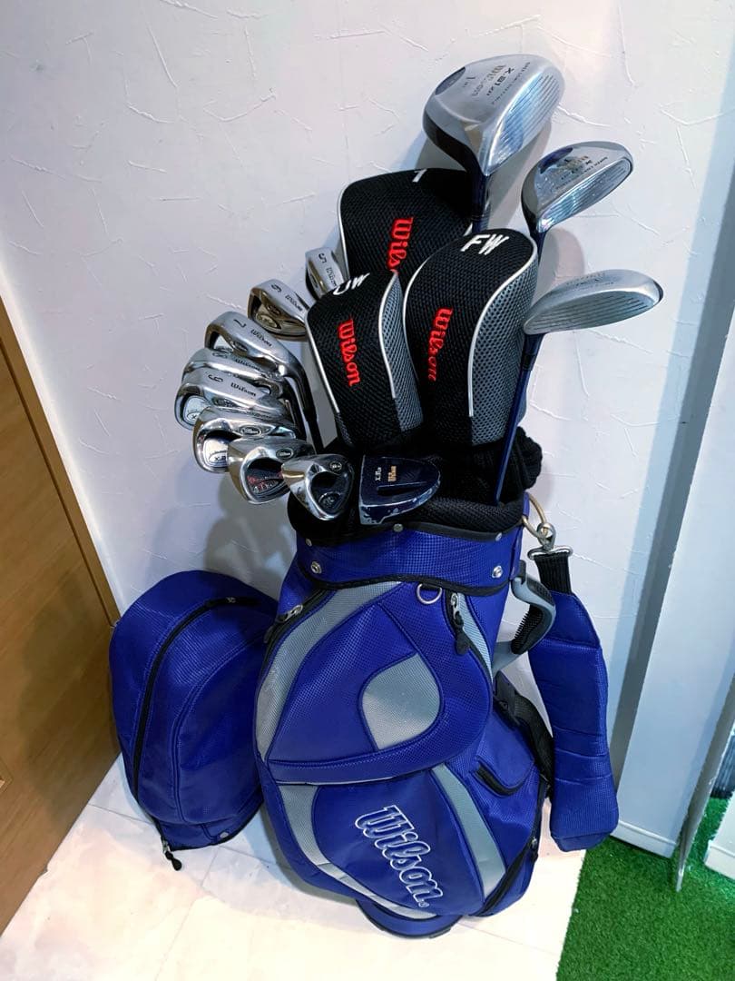 良品　ウィルソン　ゴルフクラブ　本格フルセット　優しい
