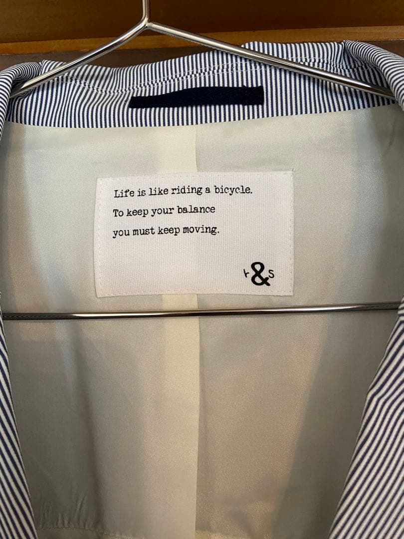 r*u様 新品正規品【ROUGH&SWELL/XL】サラサラ素材ジャケット　ドレ