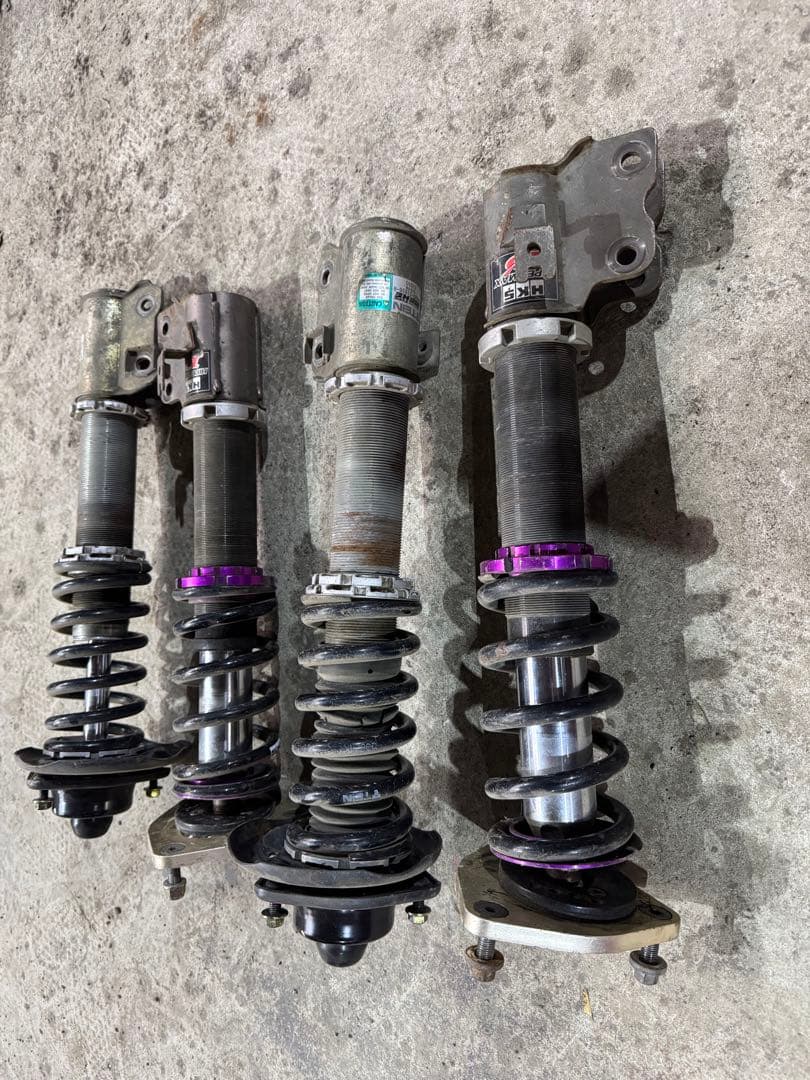 ラシーン　車高調　コイルオーバーサスペンション 4本セット