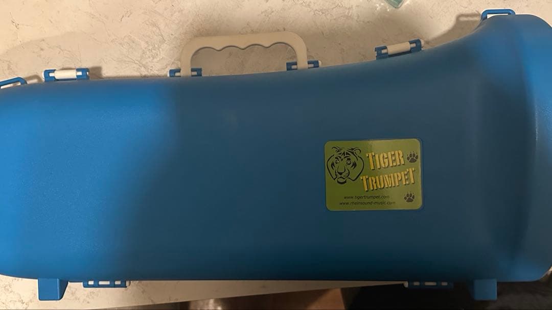 大人気 TIGER プラスチックトランペット タイガー パープル　洗浄済み