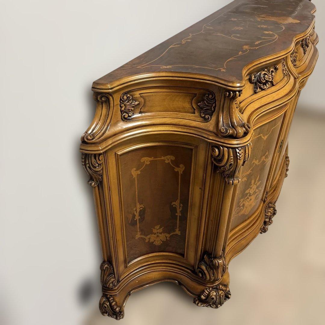 イタリア製　サイドボード 最高級品　鍵付き