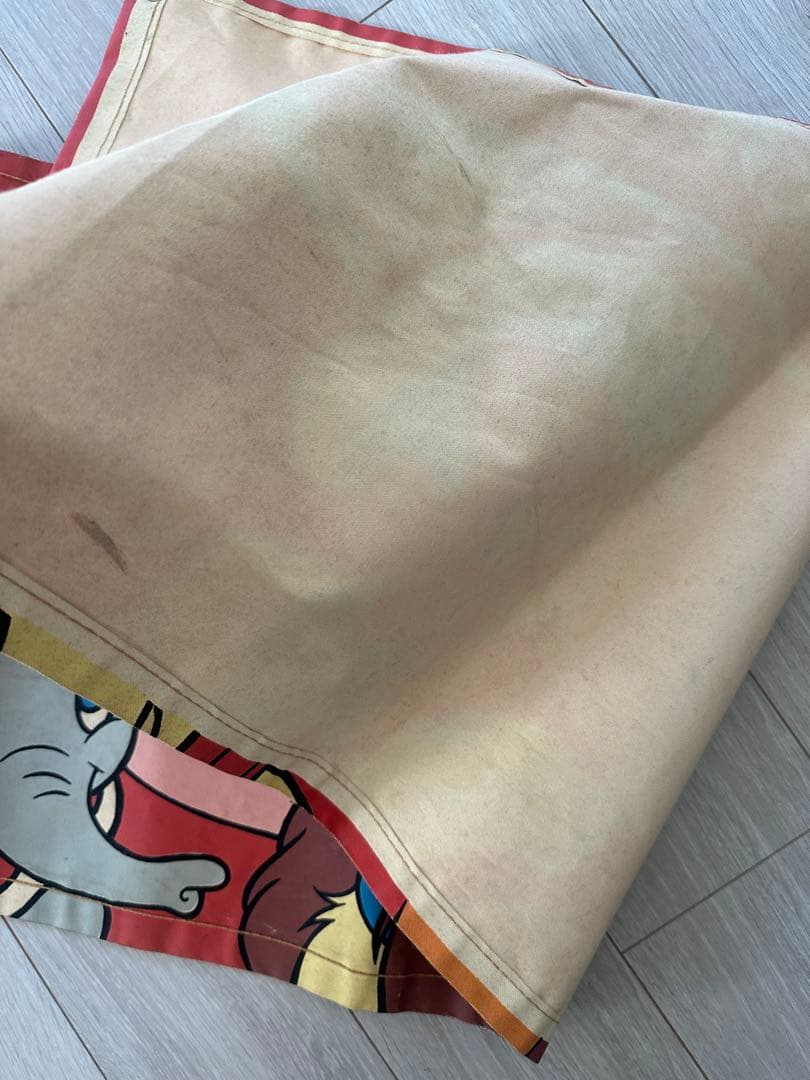 1985年ディズニー垂れ幕？ヴィンテージ アンティーク　バンビ　ダンボ　レア