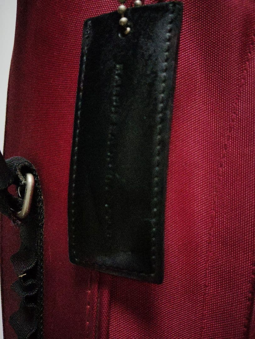 ポロ　ラルフローレン　キャディバッグ　赤茶　5分割