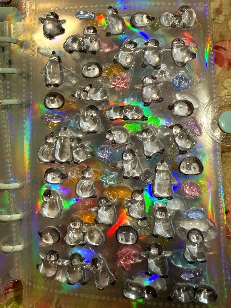 シール帳 水族館限定 A6サイズ ボンボンドロップシール