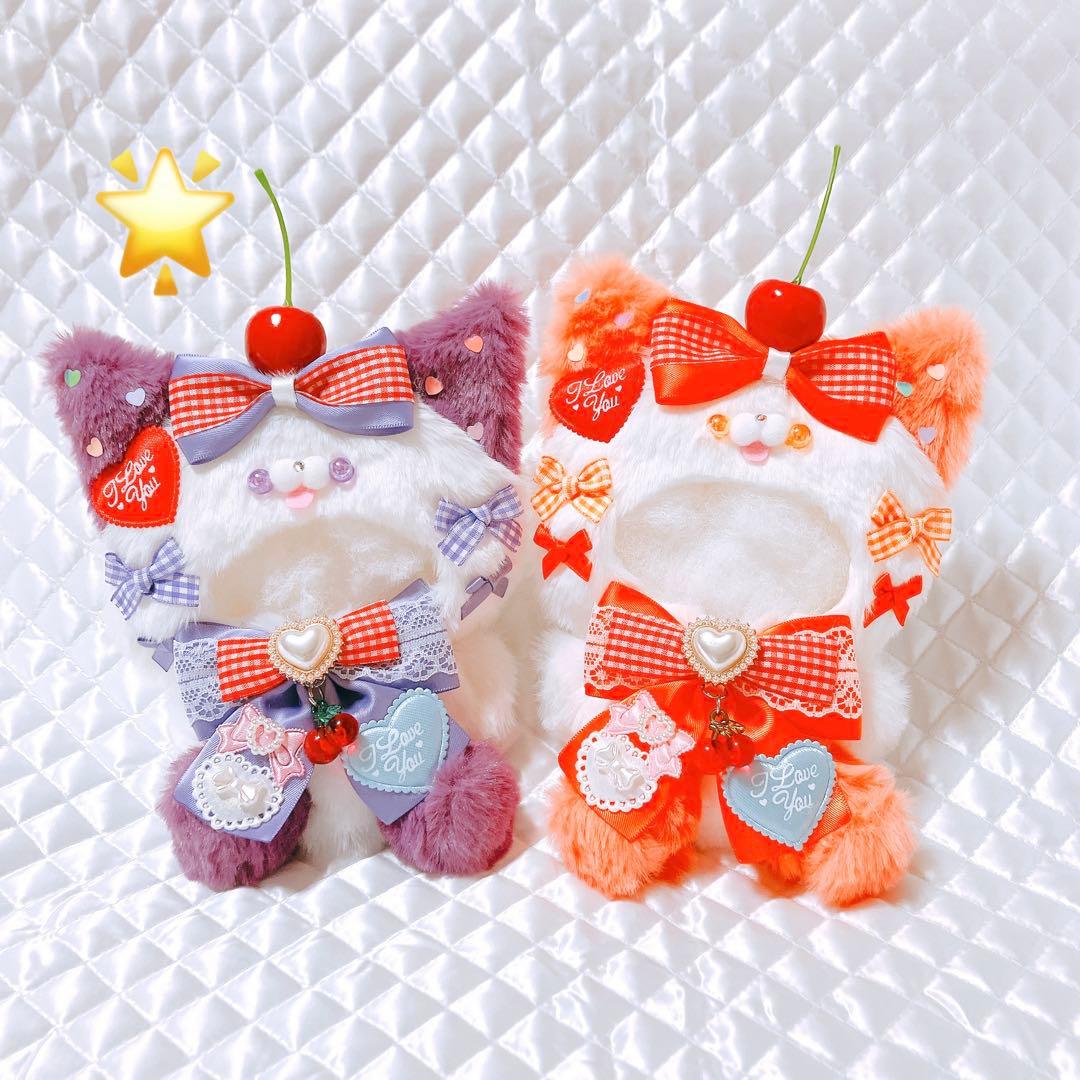 着ぐるみ ねこ おすわり ぬい服 12cm マスコット ちびぐるみ 135