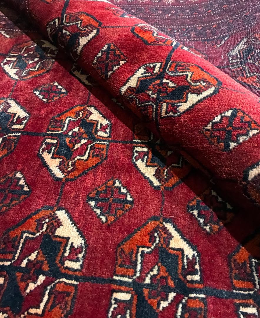 ◉50s vintage◉　162cm×96cm　ペルシャ絨毯　トライバルラグ