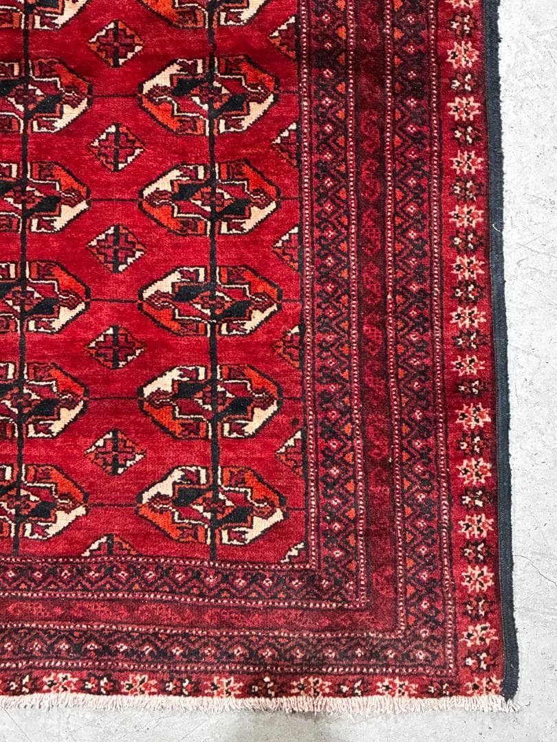 ◉50s vintage◉　162cm×96cm　ペルシャ絨毯　トライバルラグ