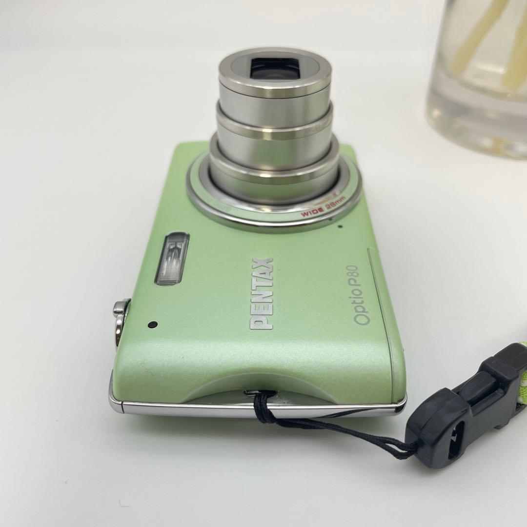 美品✨PENTAX Optio P80✨動作確認済 スマホ転送OK 人気色♪