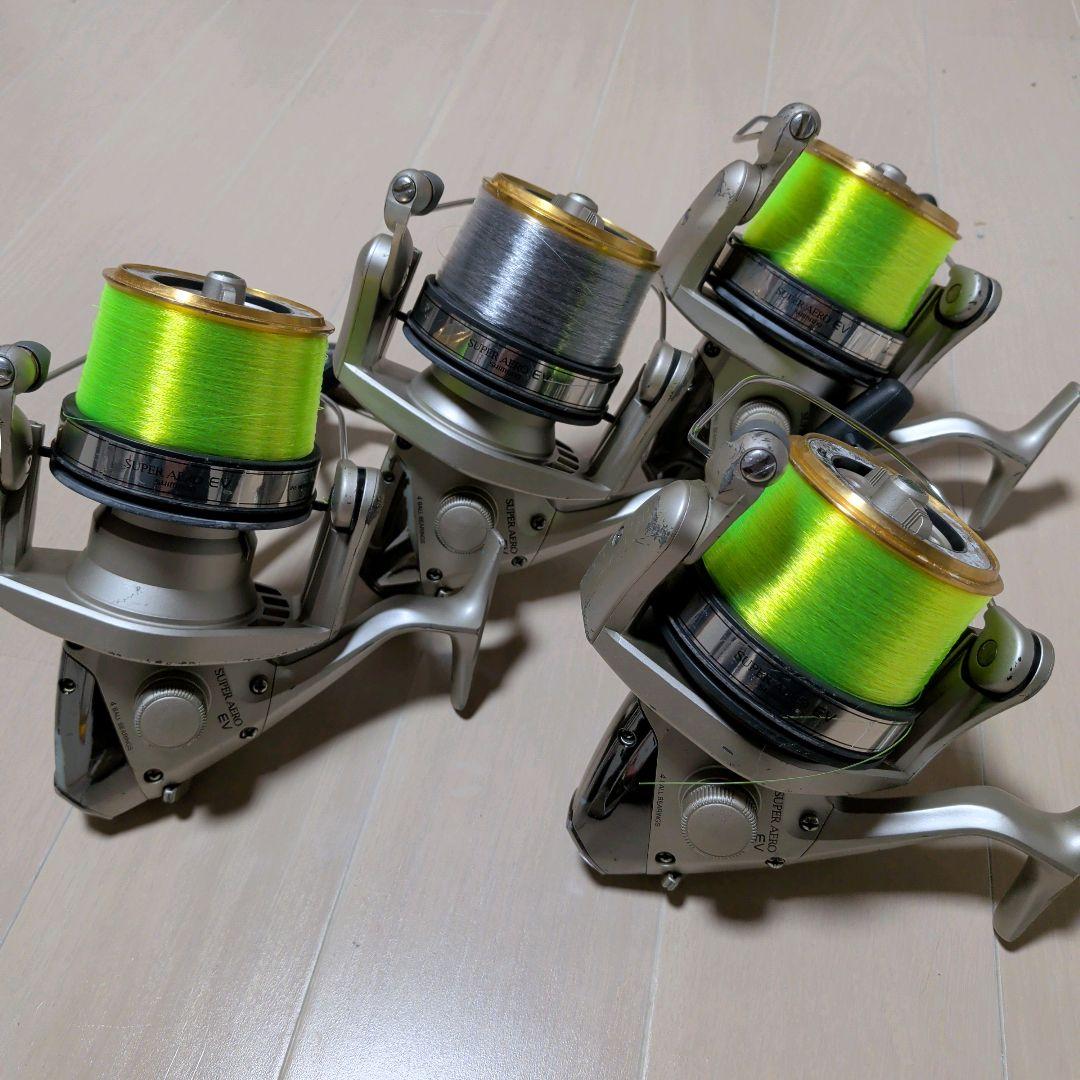 シマノ スーパーエアロEV 4台セット 日本製 JAPAN SHIMANO