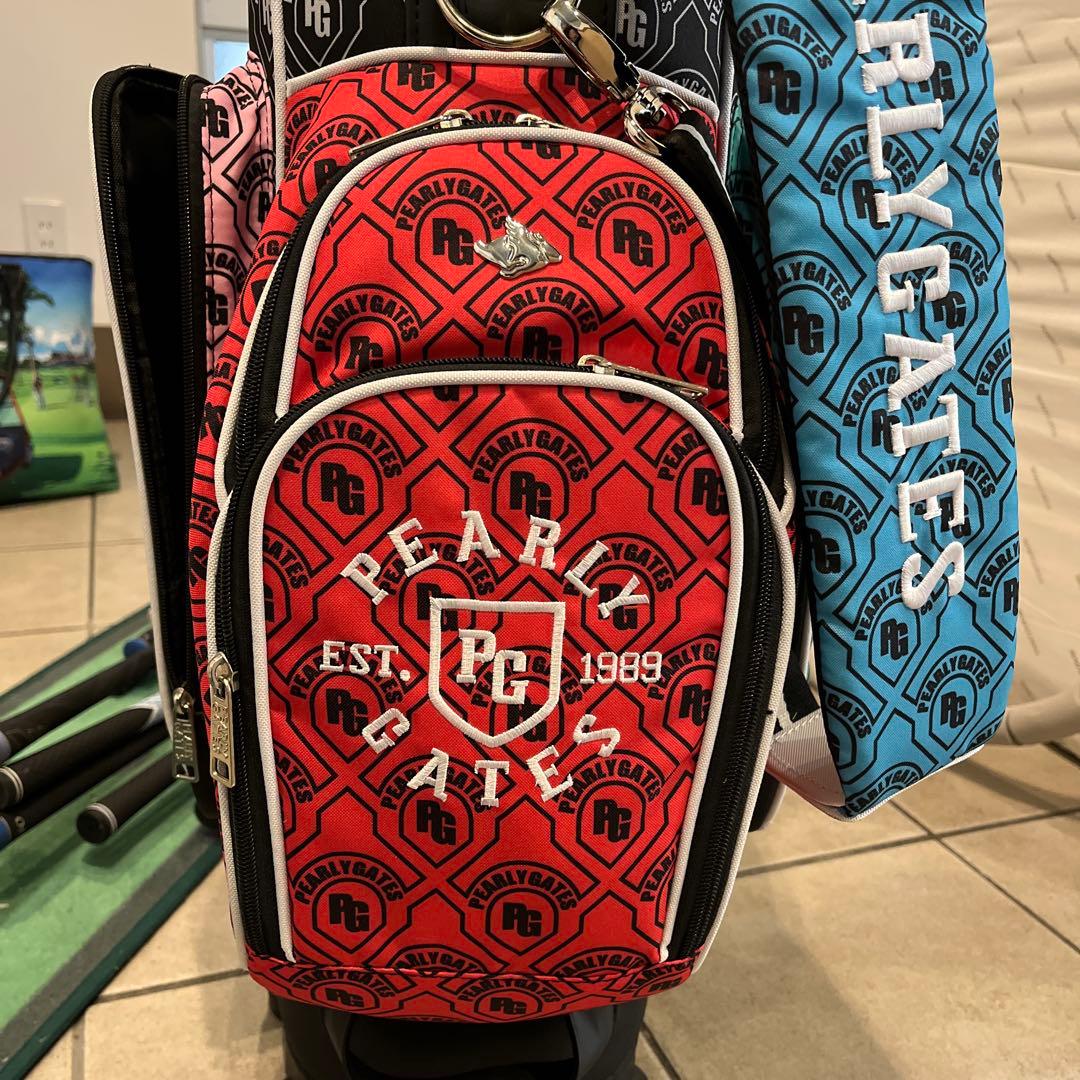 キャスター付き　PEARLY GATES ゴルフバッグ 多色