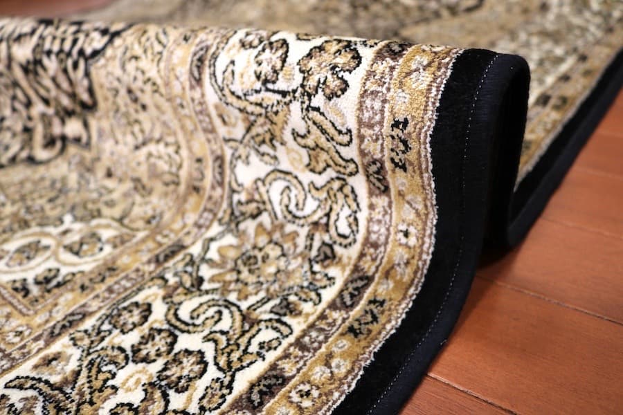 在庫処分価格！ 早い者勝ちです！ペルシャ柄絨毯 120×160カーペット 訳あり