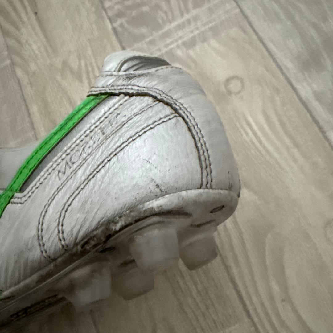 モレリア2Japanサッカーシューズ 日本製 ホワイト/グリーン　限定　グリーン