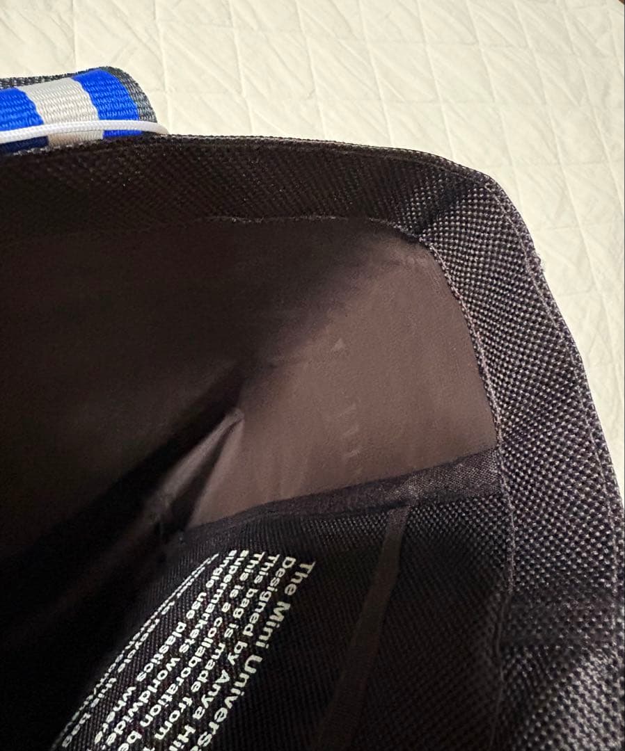 アニヤハインドマーチ ユニバーサルバッグ 大小2点セット ブラウン/ブルー