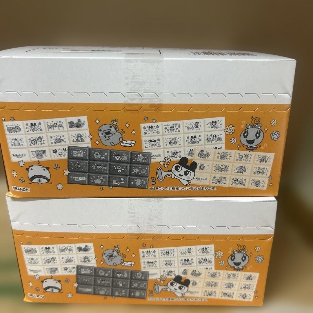 たまごっち ちょこぶろっくしーる チョコブロックシール　未開封　ボックス　BOX