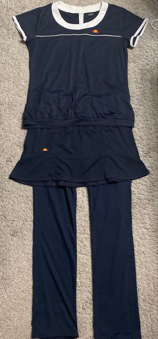 ellesse テニスウェアセット