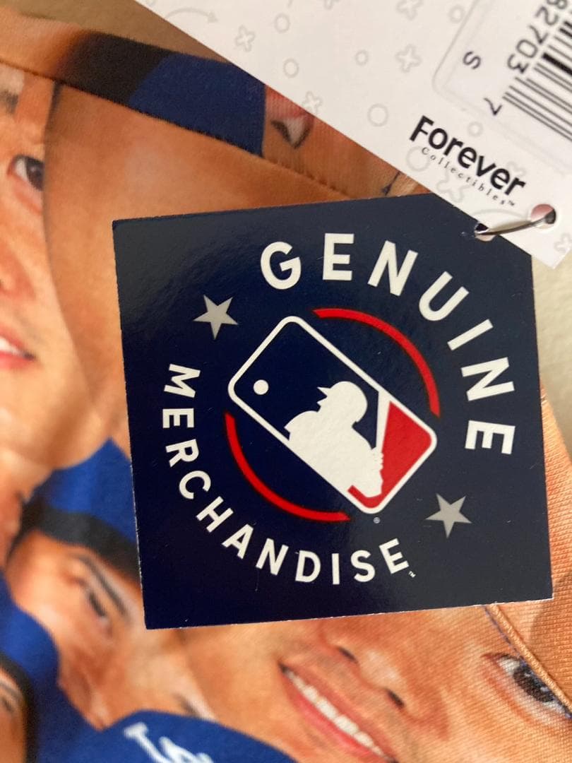 大谷翔平 ドジャース バブルヘッド人形 デコピン フェイスTシャツ:L セット