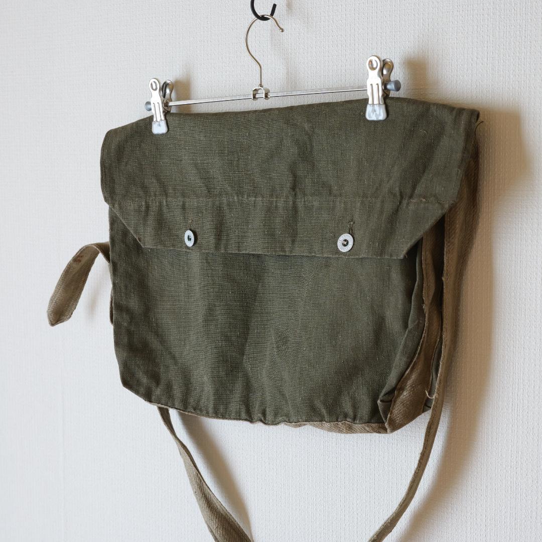 40〜50's フランス軍 M38 ブレッドバッグ フレンチビンテージ リネン