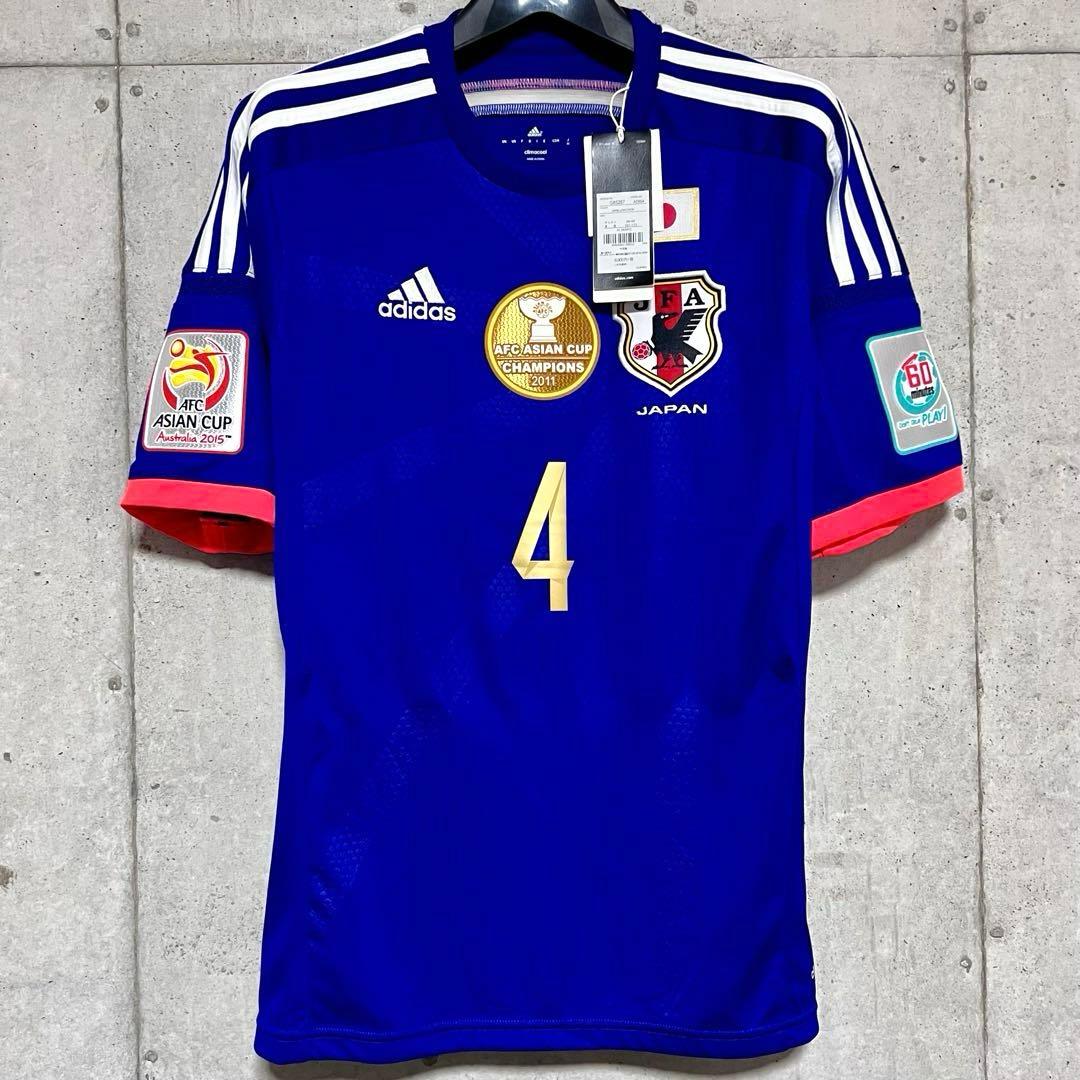 【新品/タグ付き】2015アジア杯仕様 日本代表 ♯4 本田圭佑【Mサイズ】