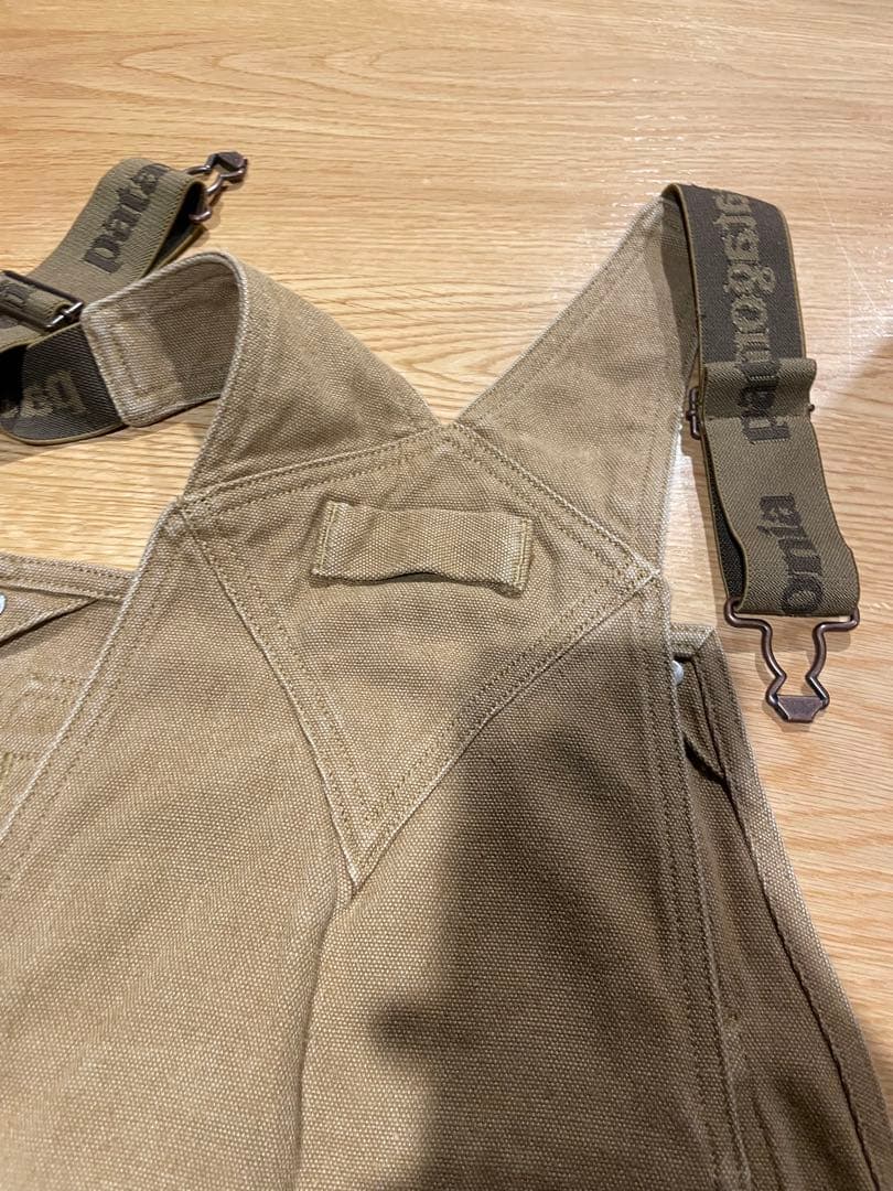 パタゴニア ヘンプ ブラウンオーバーオール・つなぎ 34 ヘンプ